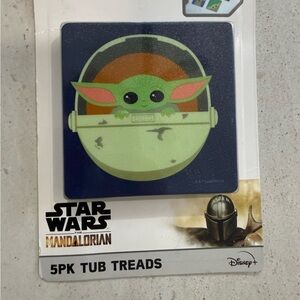 Star Wars Mandalorian Green and Brown Tub Treads (5) - New